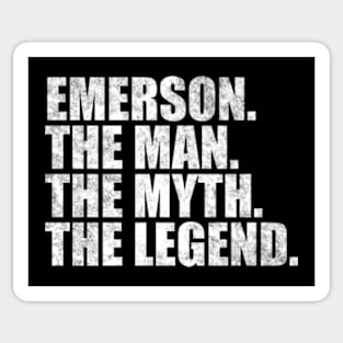 Emerson Legend Emerson Name Emerson given name Sticker